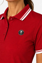 Herren Golf-Poloshirt Kontrast 100% Baumwolle