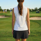 Ärmelloses Golf-Poloshirt