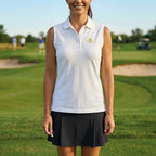 Ärmelloses Golf-Poloshirt