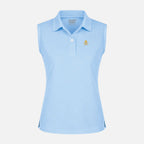 Polo golf sans manches coton