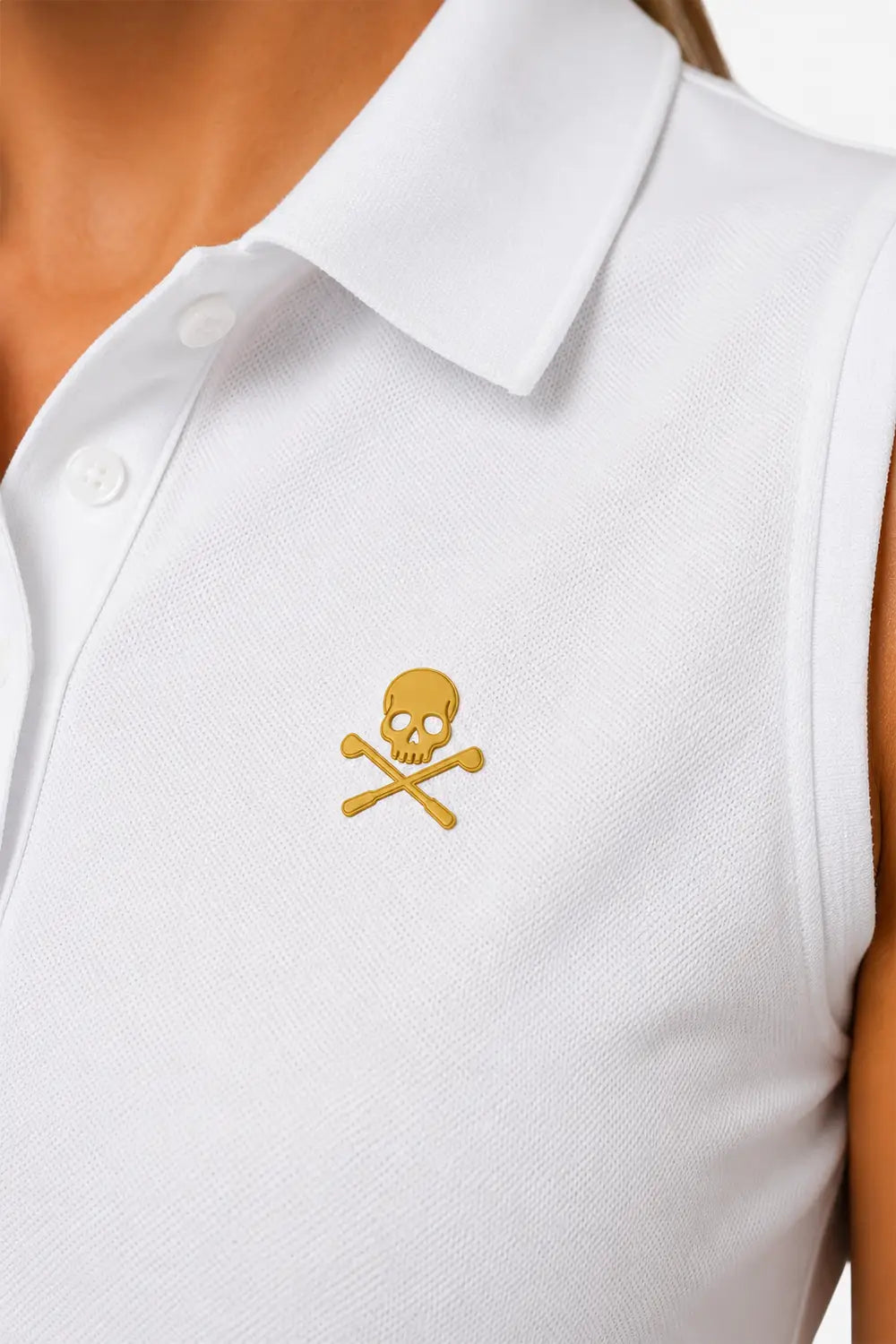Polo Golf Femme sans manches