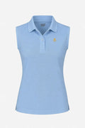 Polo Golf femme sans manches