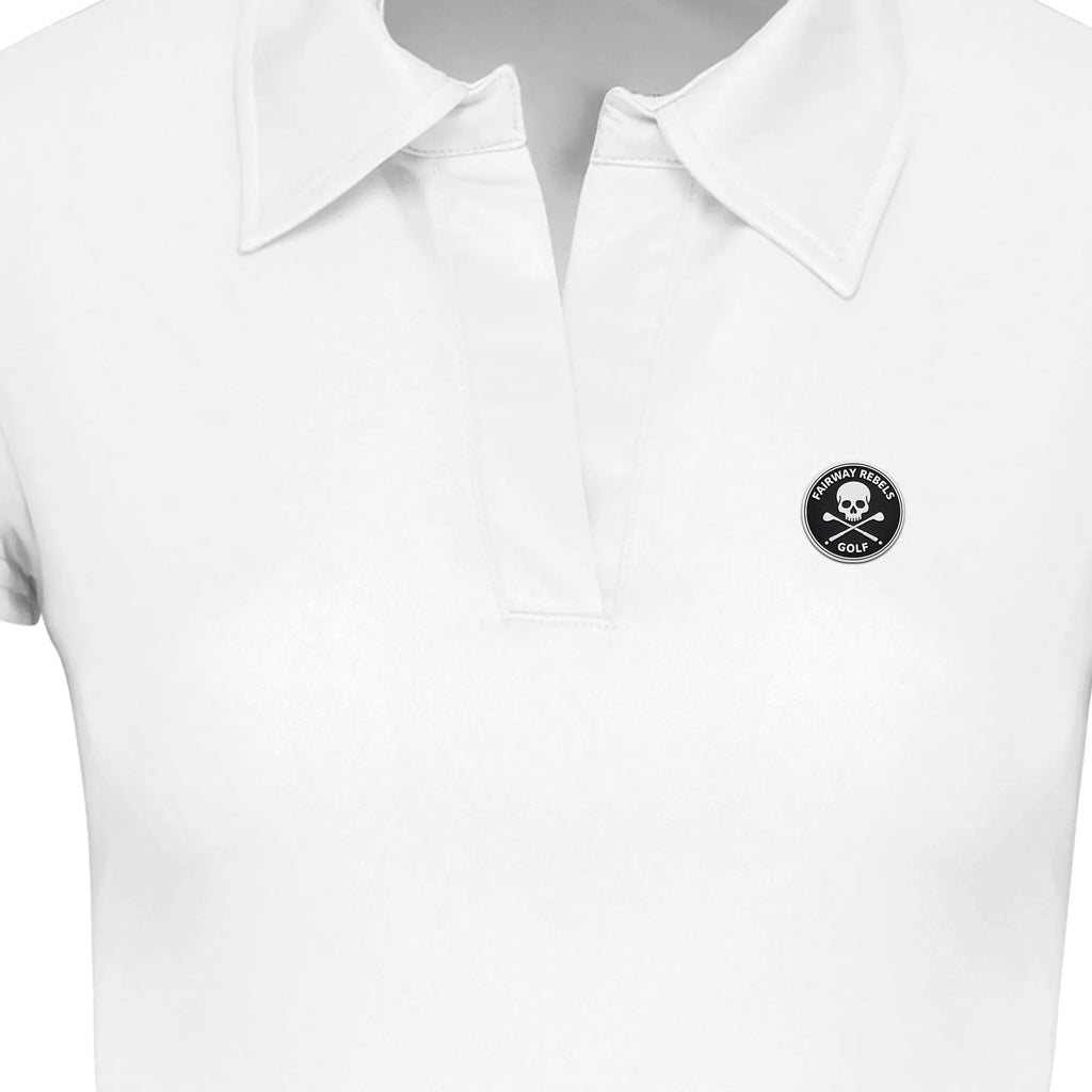 Polo golf Femme Col V Cool + - Fairway Rebels-  47.00 EUR