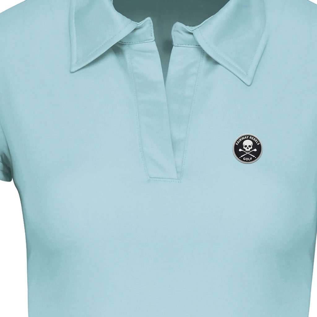 Polo golf Femme Col V Cool + - Fairway Rebels-  47.00 EUR