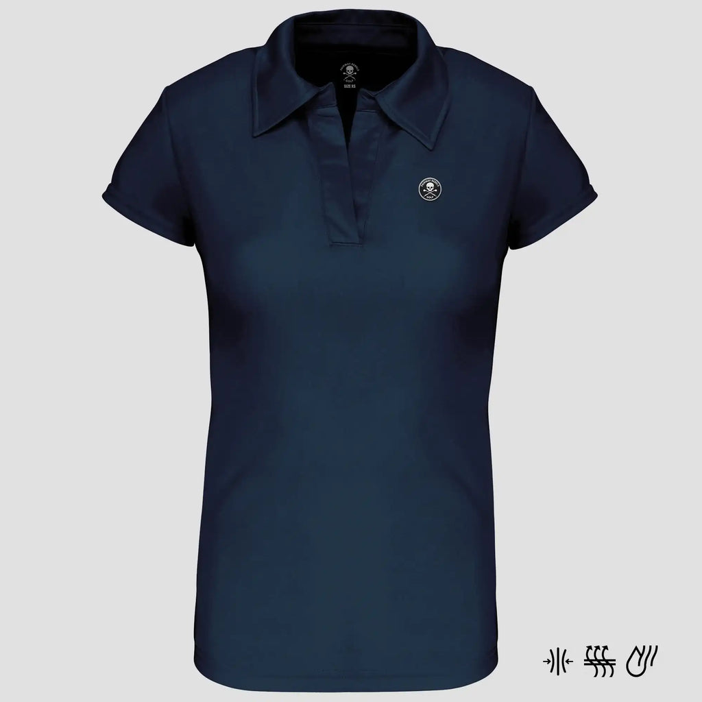 Polo golf Femme Col V Cool + - Fairway Rebels