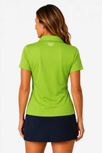Polo Golf Femme Col V
