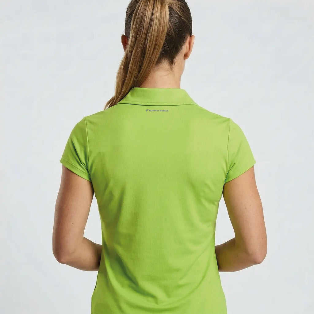 Polo Golf Femme FRG Col V - Fairway Rebels