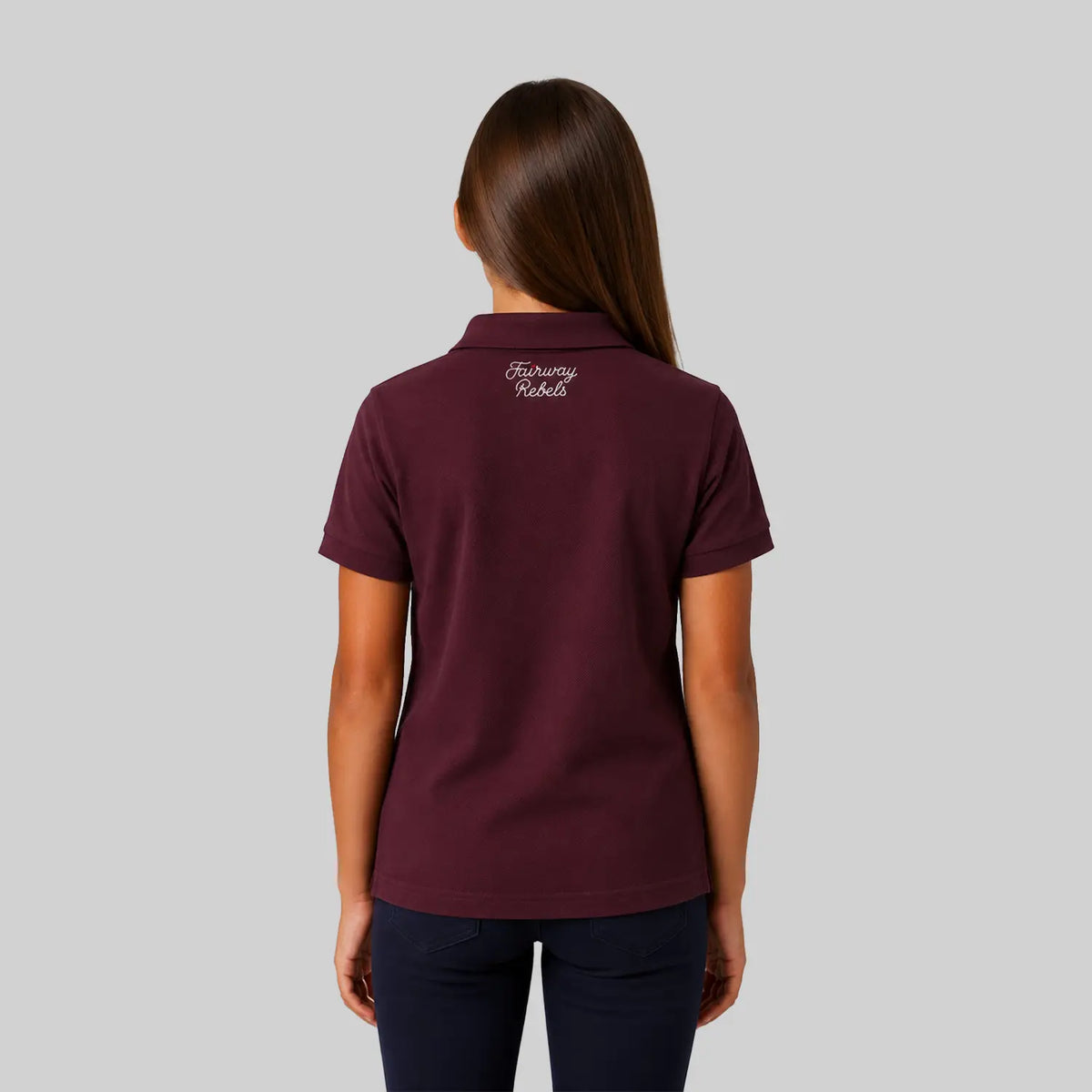 Girls' Cotton Golf Polo Shirt