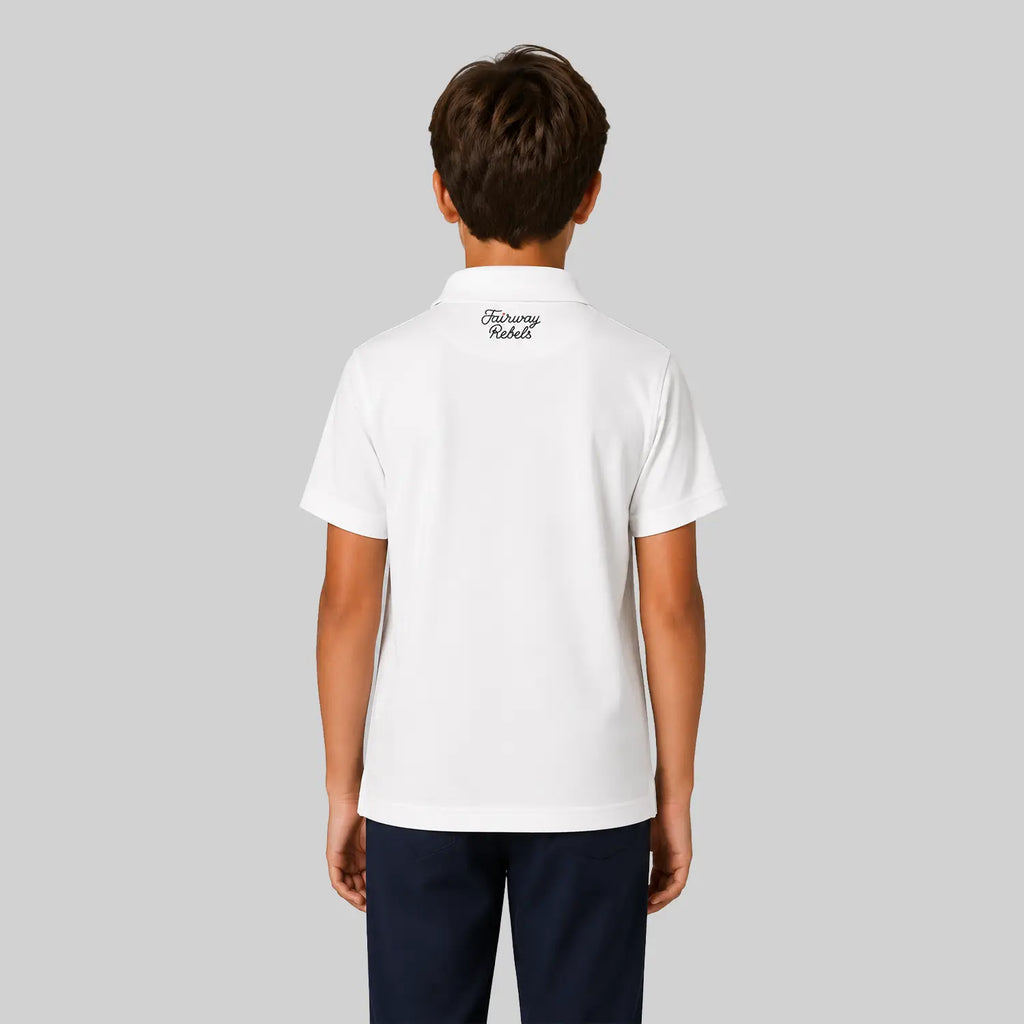 Technisches Golfpolo für Jungen