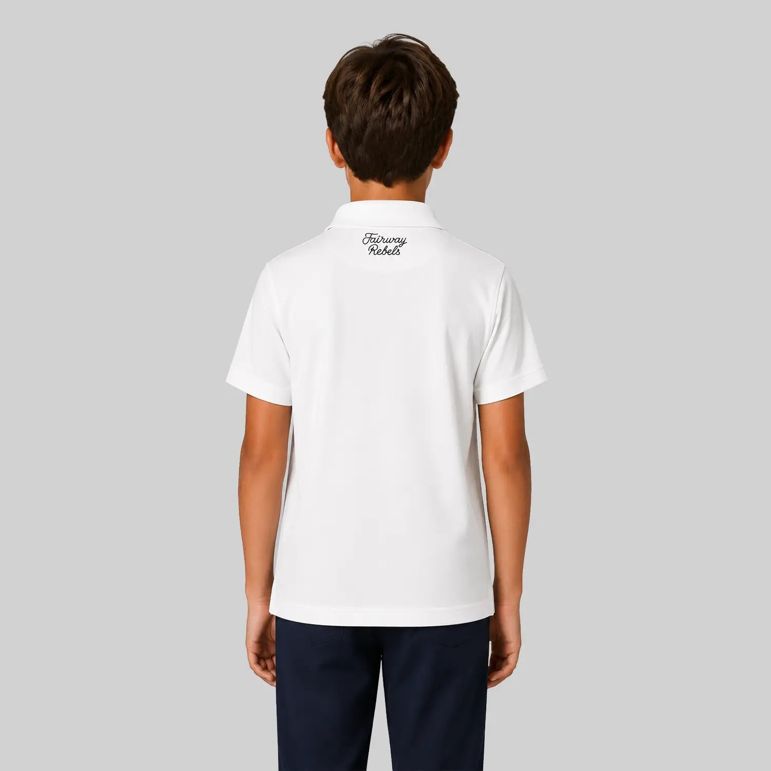 Technisches Golfpolo für Jungen