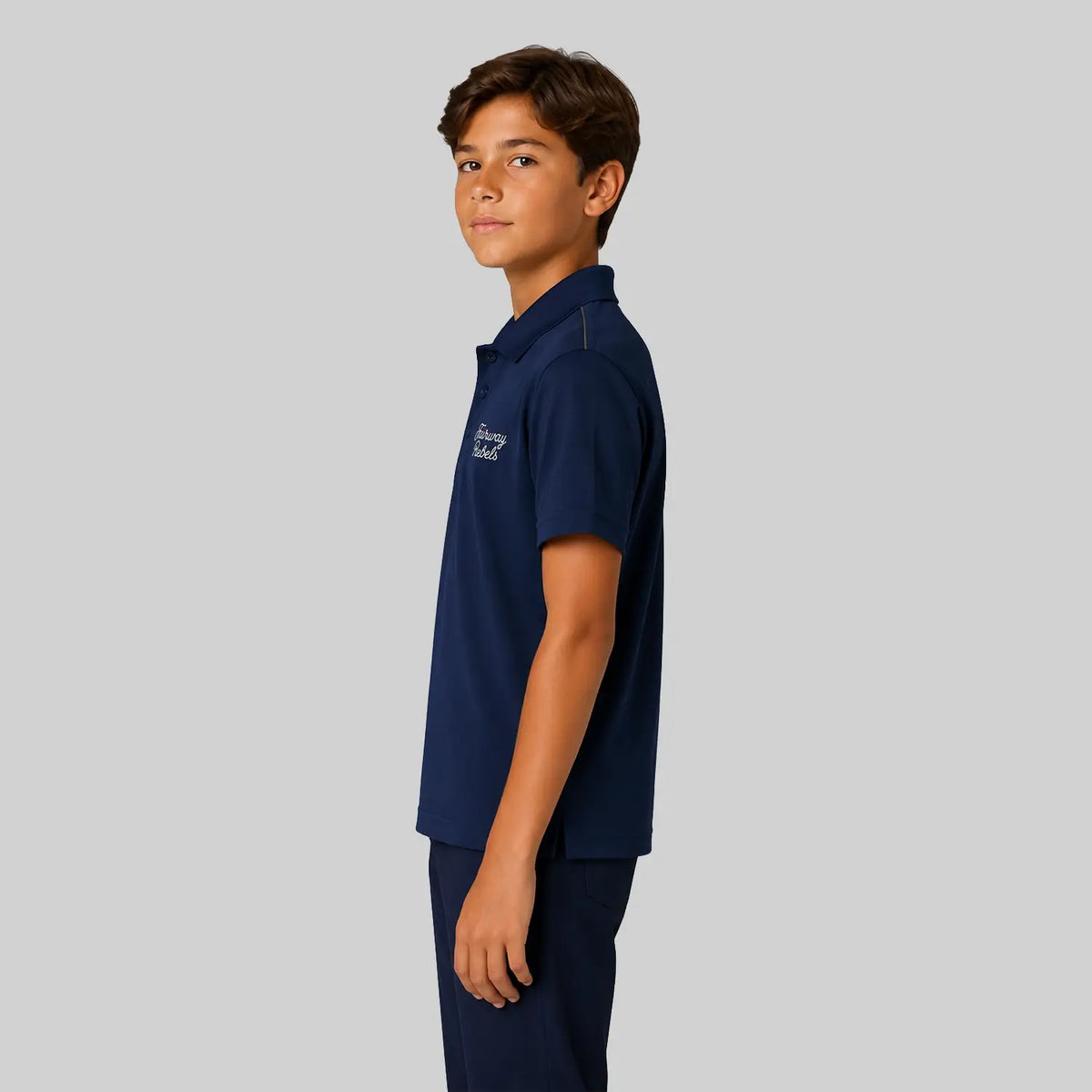 Boys' Technical Golf Polo Shirt