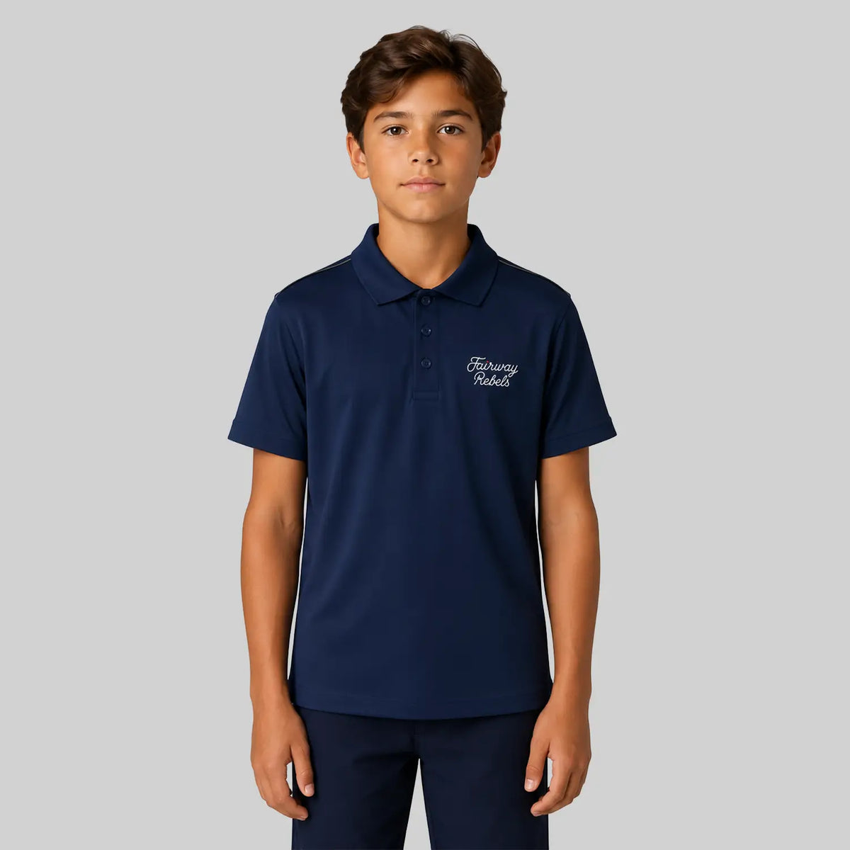 Boys' Technical Golf Polo Shirt