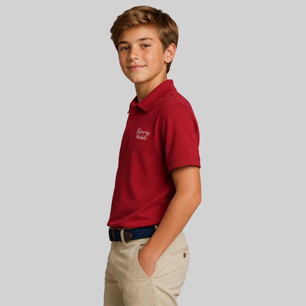 Polo Golf Garçon Coton