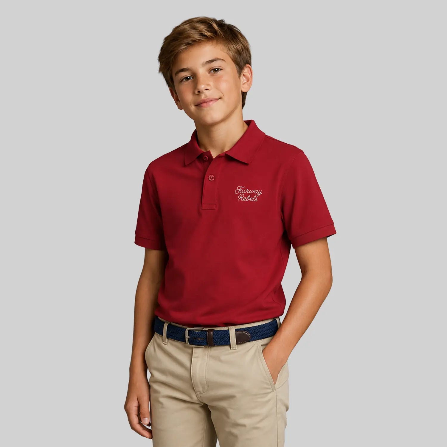 Polo Golf Garçon Coton