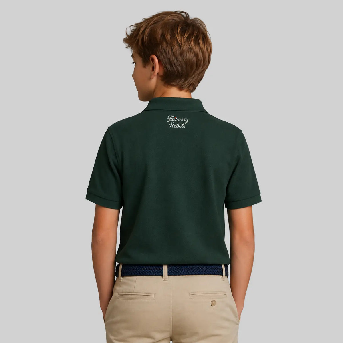 Boy's Cotton Golf Polo Shirt
