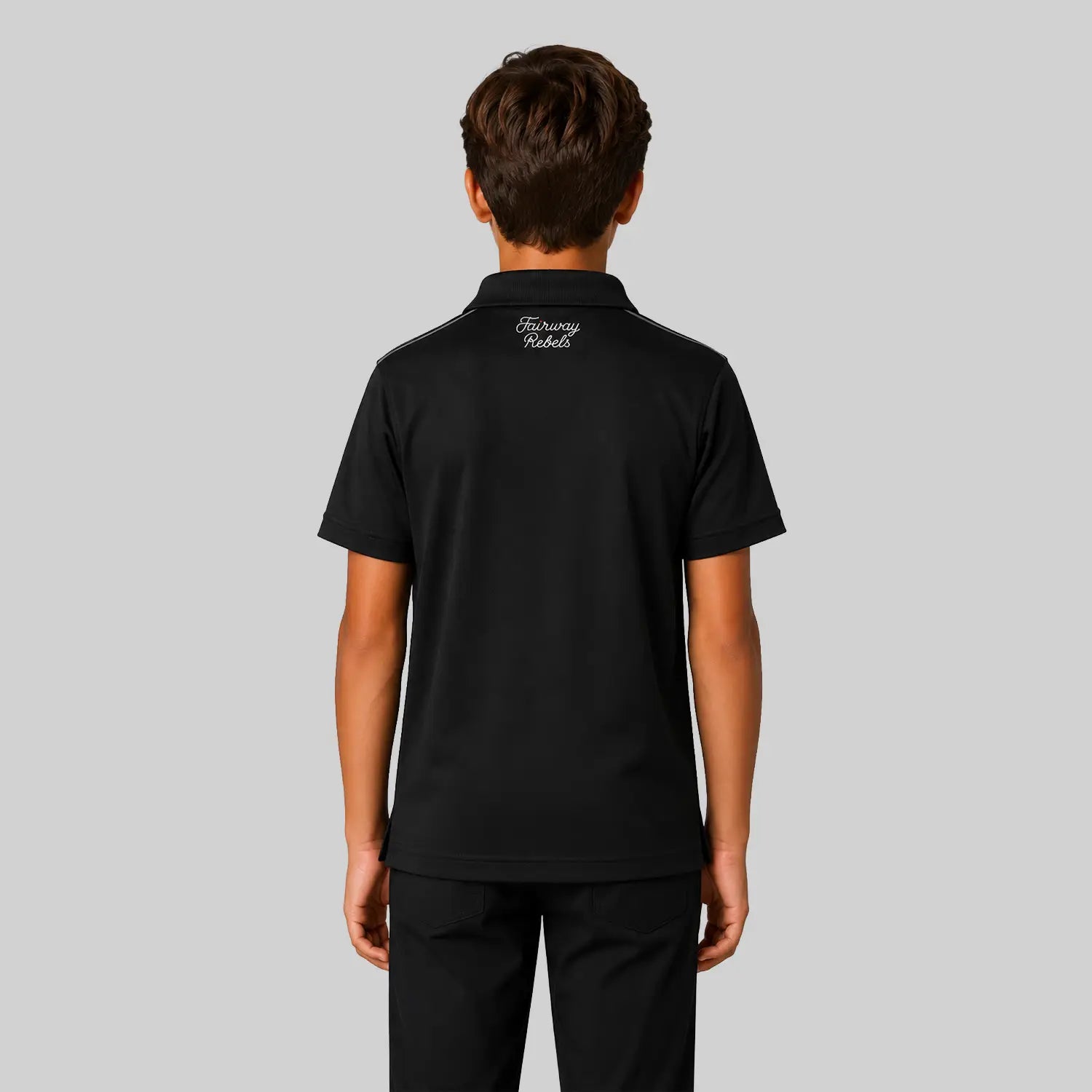 Technisches Golfpolo für Jungen