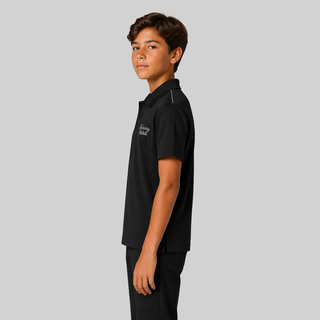 Technisches Golfpolo für Jungen
