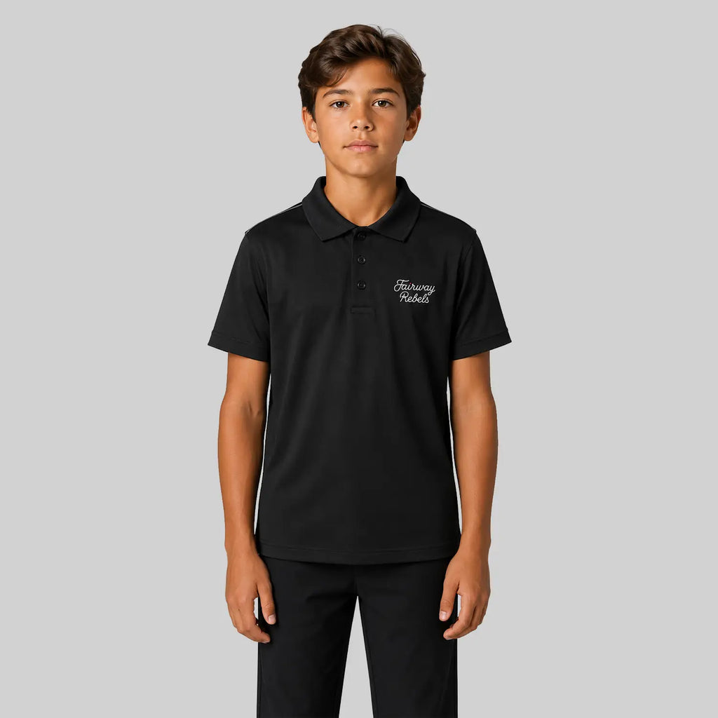 Technisches Golfpolo für Jungen