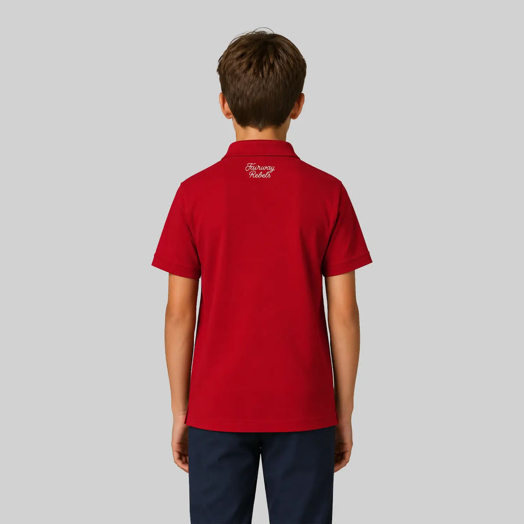 Technisches Golfpolo für Jungen
