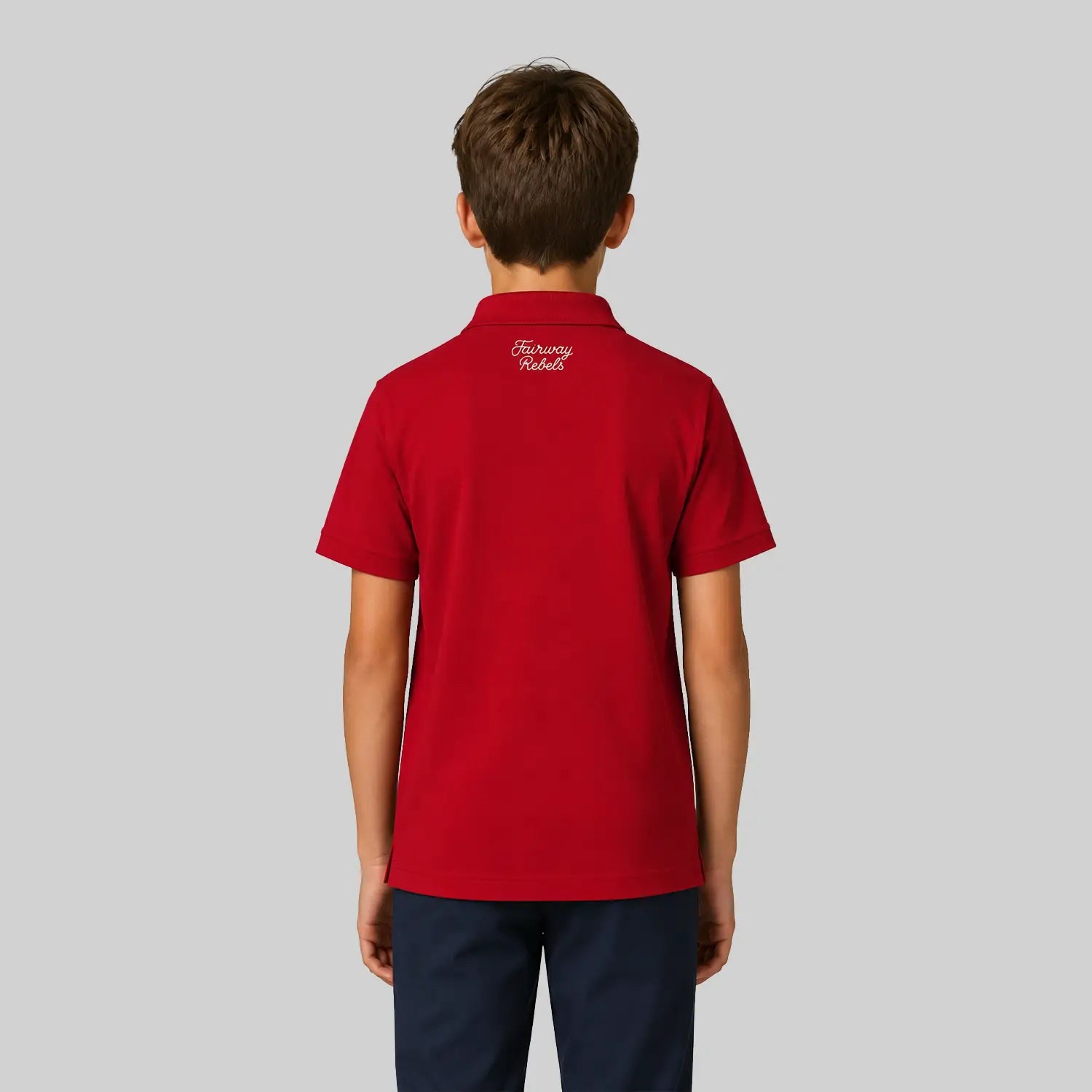 Technisches Golfpolo für Jungen