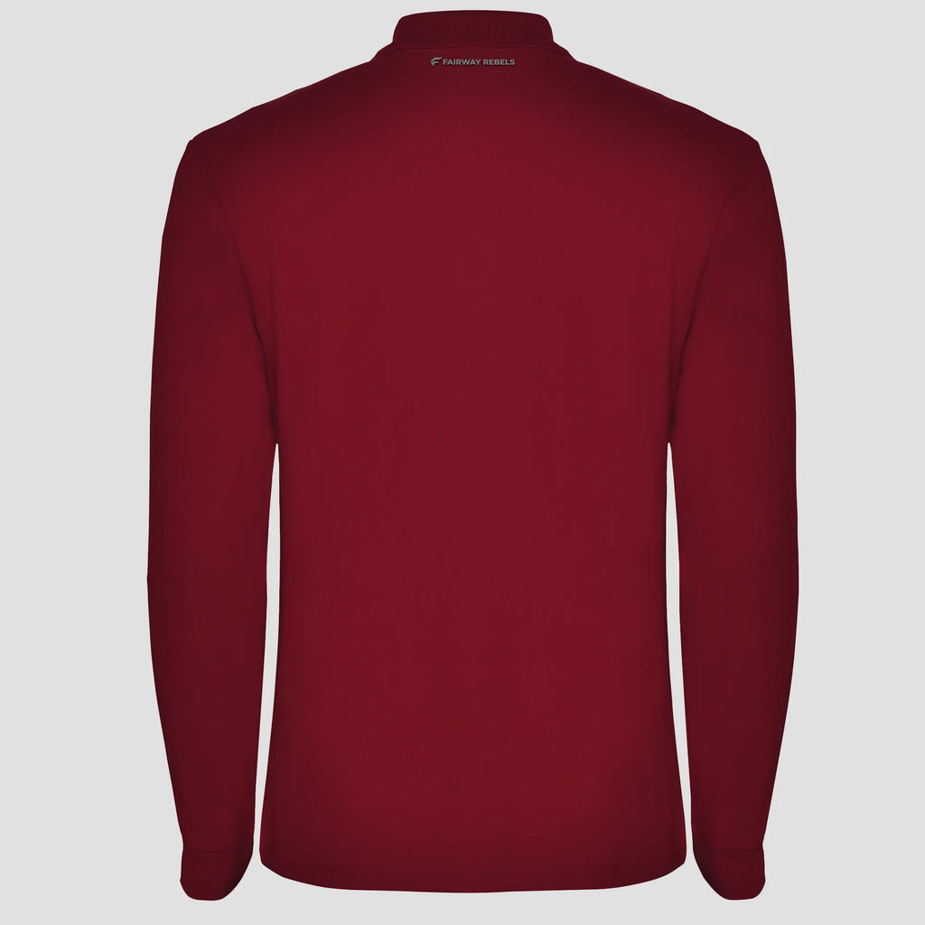 Polo Golf Homme Manches Longues Coton - Fairway Rebels-  49.00 EUR