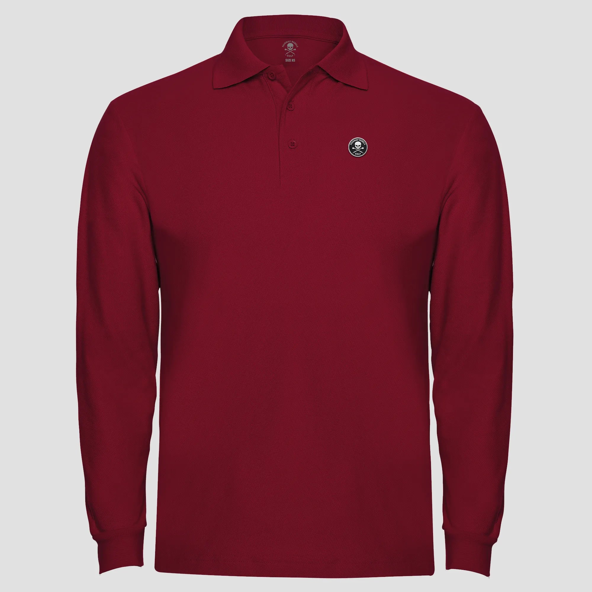 Polo Golf Homme Manches Longues Coton - Fairway Rebels-  49.00 EUR