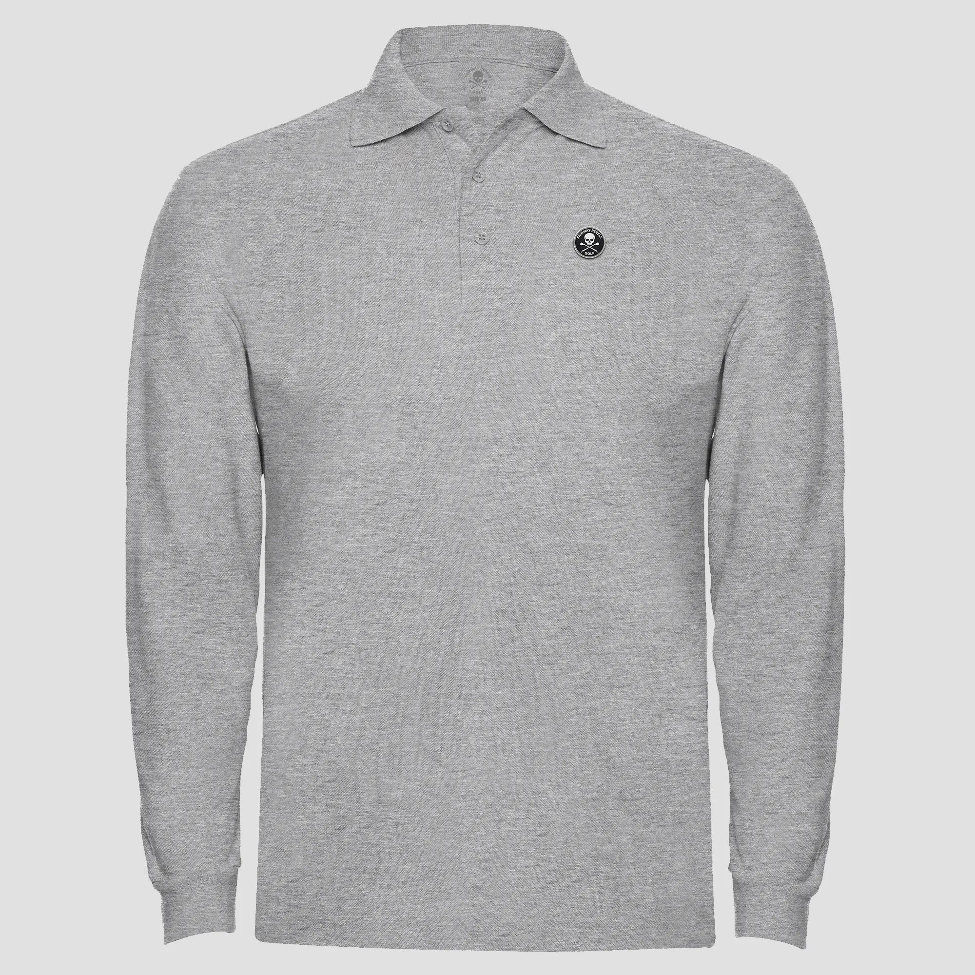 Polo Golf Homme Manches Longues Coton - Fairway Rebels-  49.00 EUR