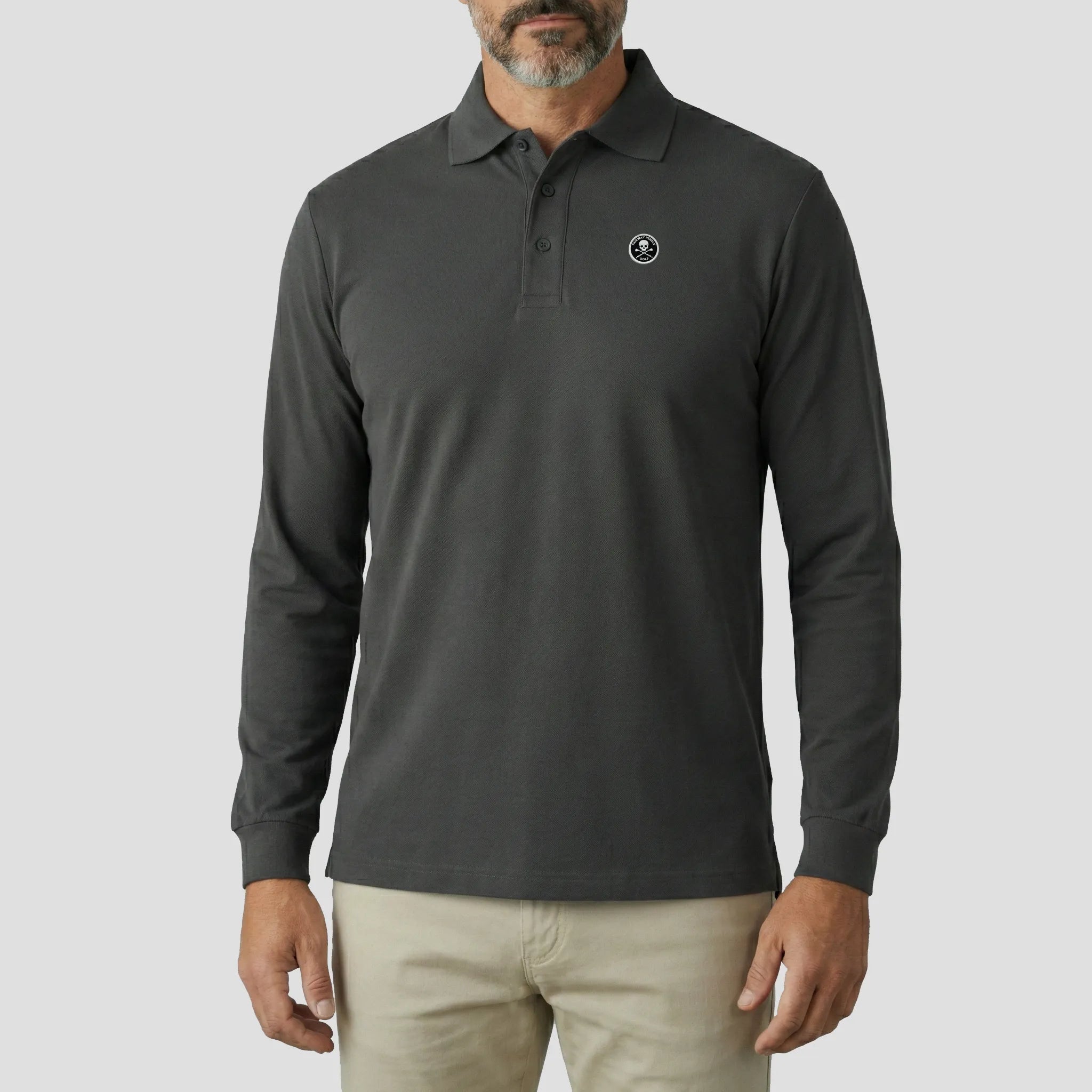 Polo Golf Homme Manches Longues Coton - Fairway Rebels-  49.00 EUR