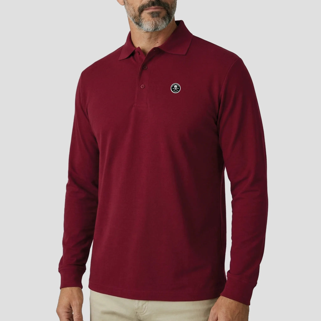 Polo Golf Homme Manches Longues Coton - Fairway Rebels-  49.00 EUR