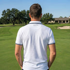 Polo golf Homme Contrasté 100% Coton