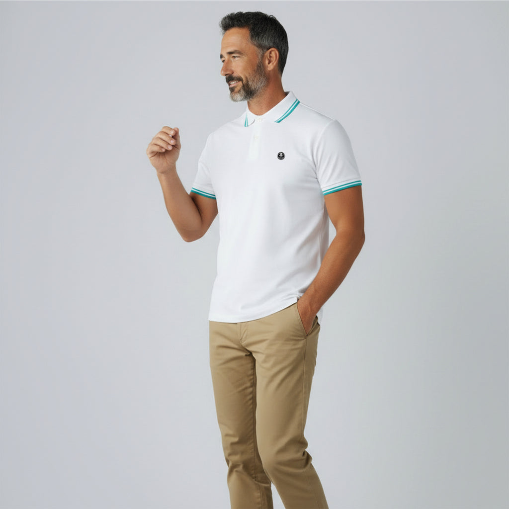 Polo golf Homme Contrasté 100% Coton - Fairway Rebels-  44.00 EUR