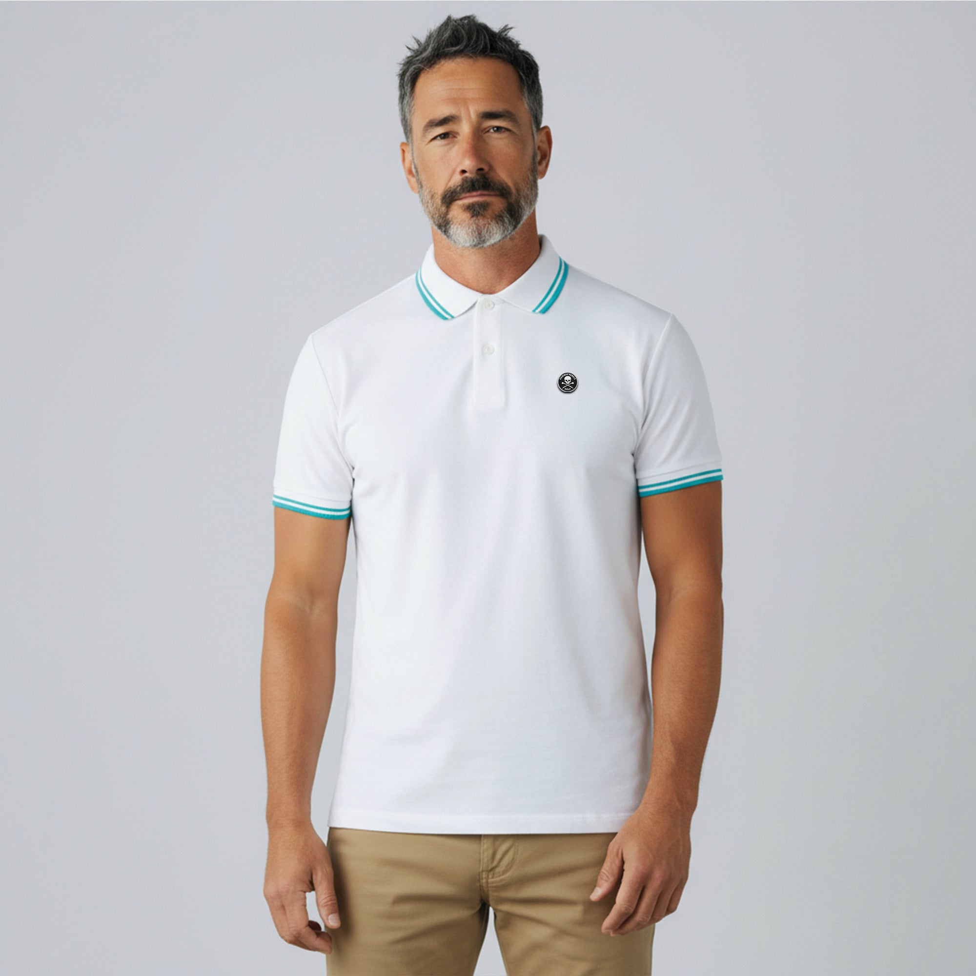 Polo golf Homme Contrasté 100% Coton - Fairway Rebels-  44.00 EUR