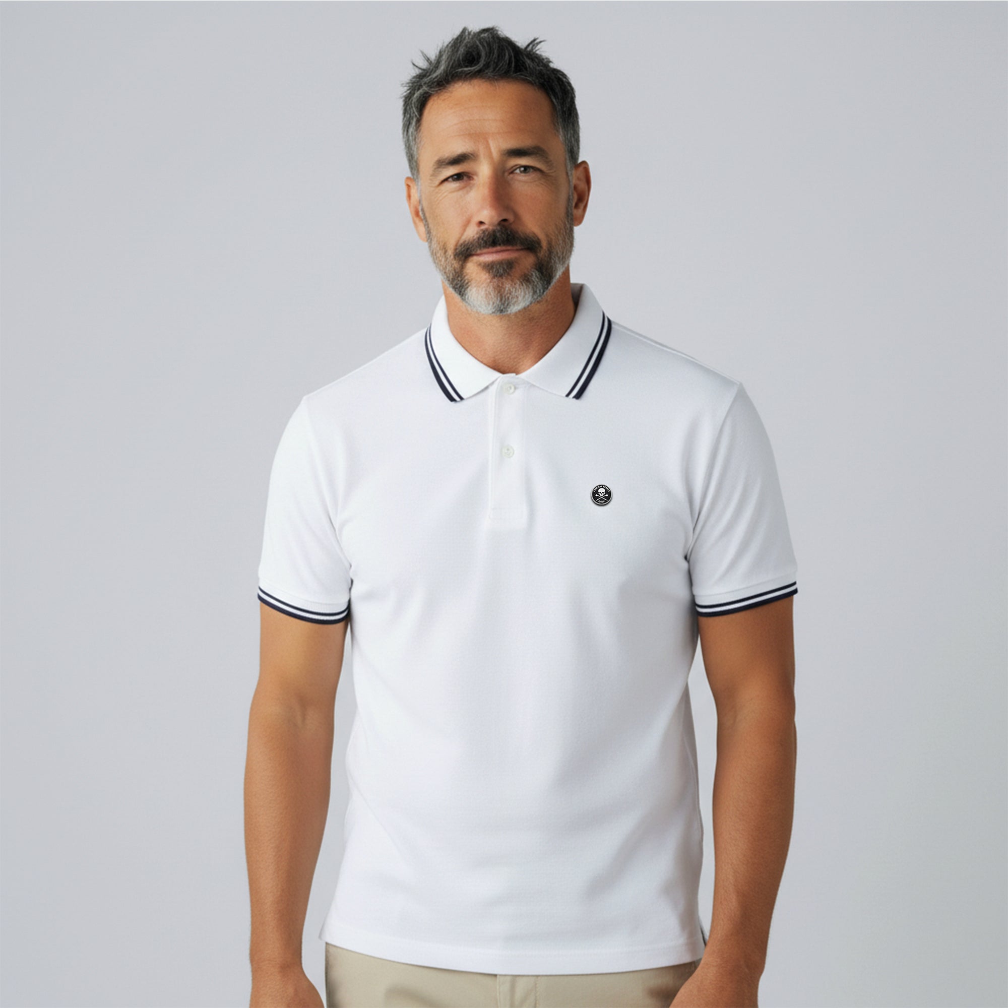 Polo golf Homme Contrasté 100% Coton - Fairway Rebels-  44.00 EUR