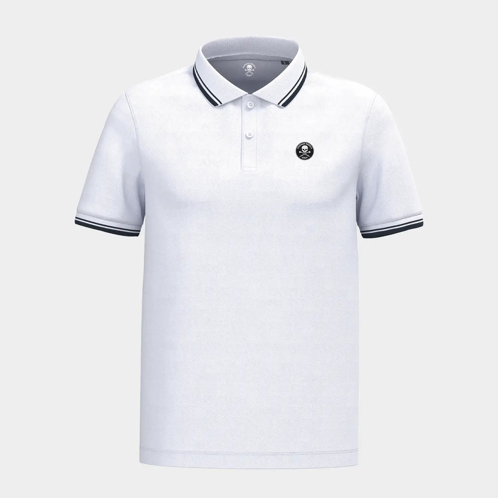 Polo golf Homme Contrasté 100% Coton