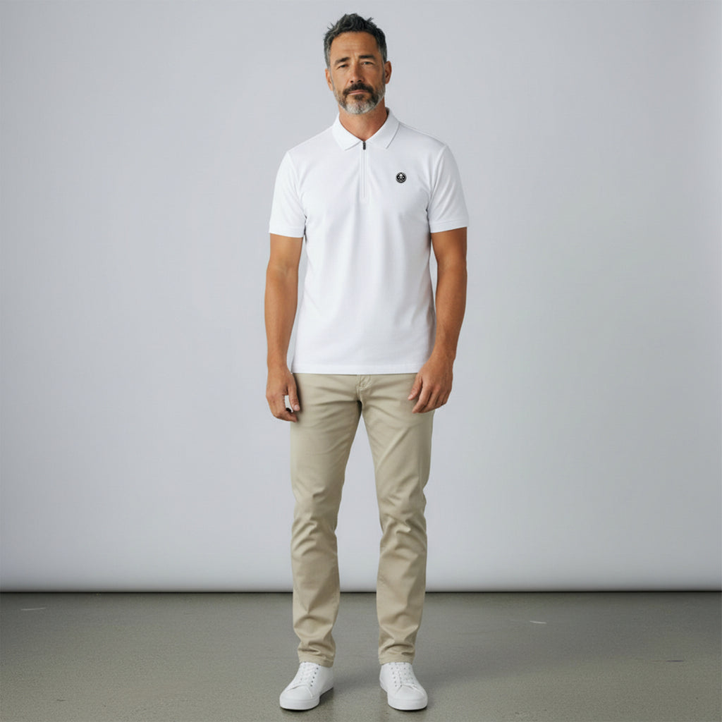 Polo Golf homme Technique 1/4 zip - Fairway Rebels-  54.00 EUR