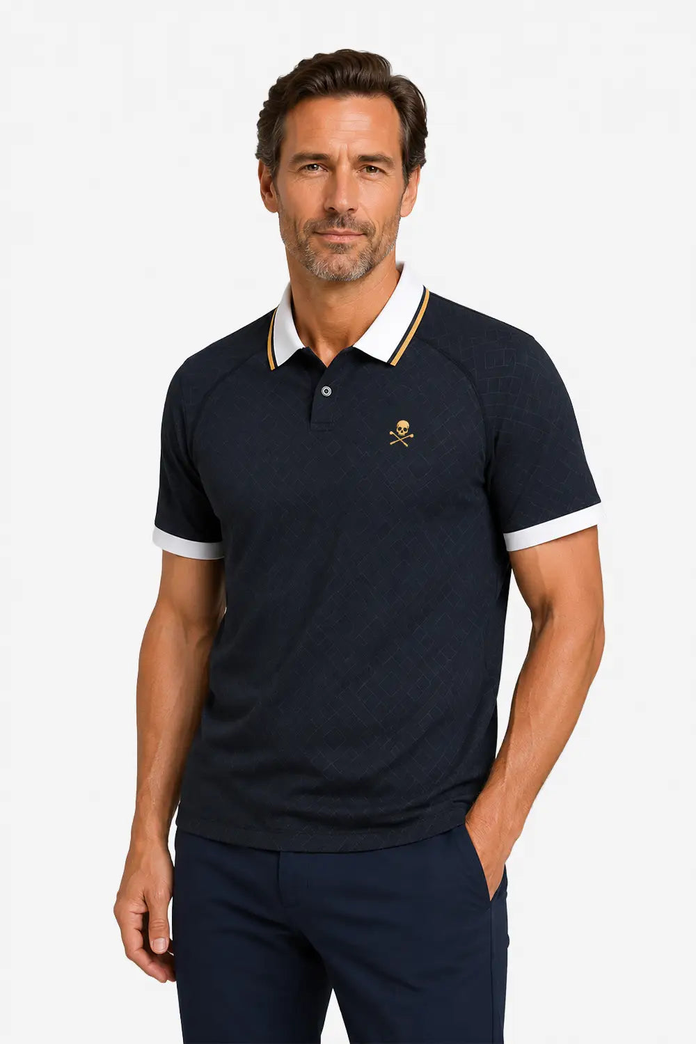 Polo golf homme Dobby Mesh