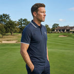 Polo golf Homme Contrasté 100% Coton