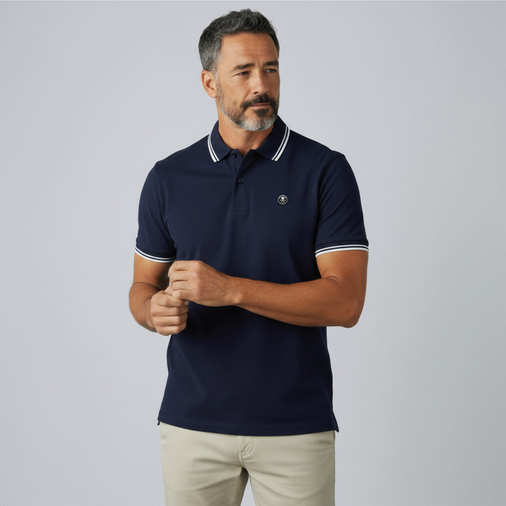 Polo golf Homme Contrasté 100% Coton - Fairway Rebels-  44.00 EUR