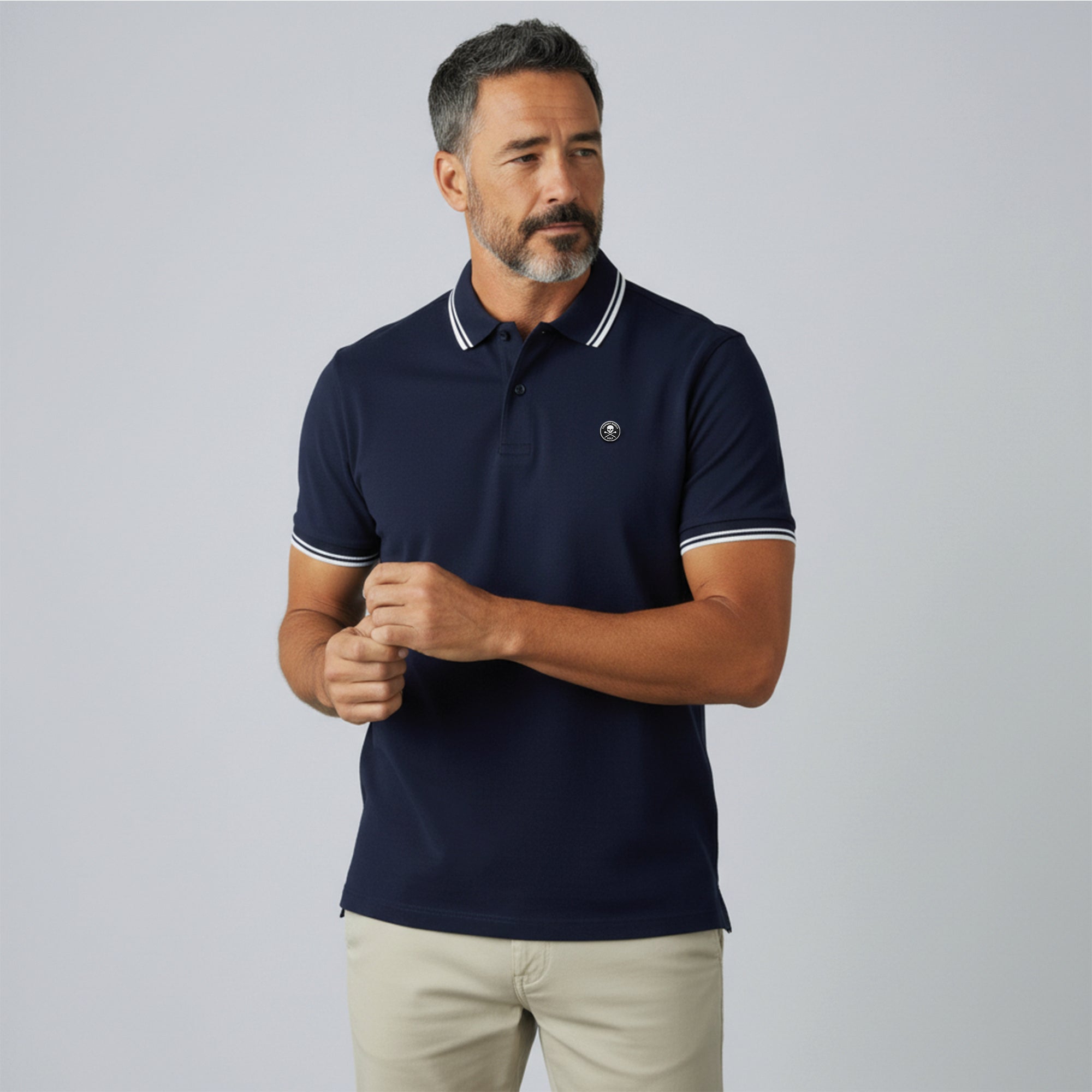 Polo golf Homme Contrasté 100% Coton - Fairway Rebels-  44.00 EUR