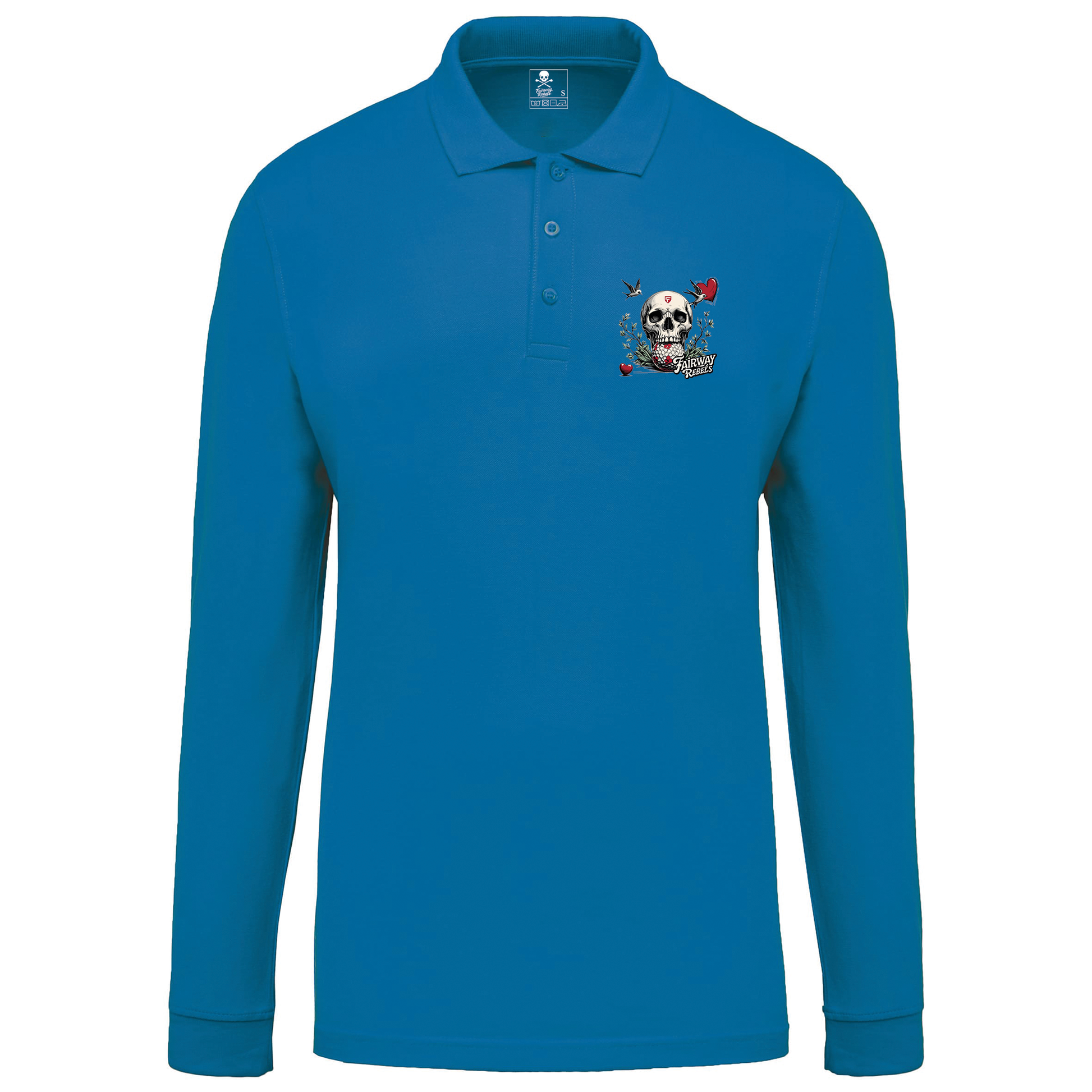 Polo de golf homme Tampa manches longues