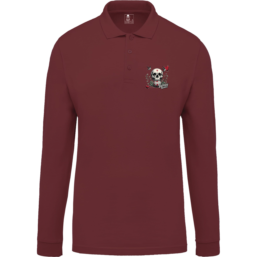 Polo de golf homme Tampa manches longues