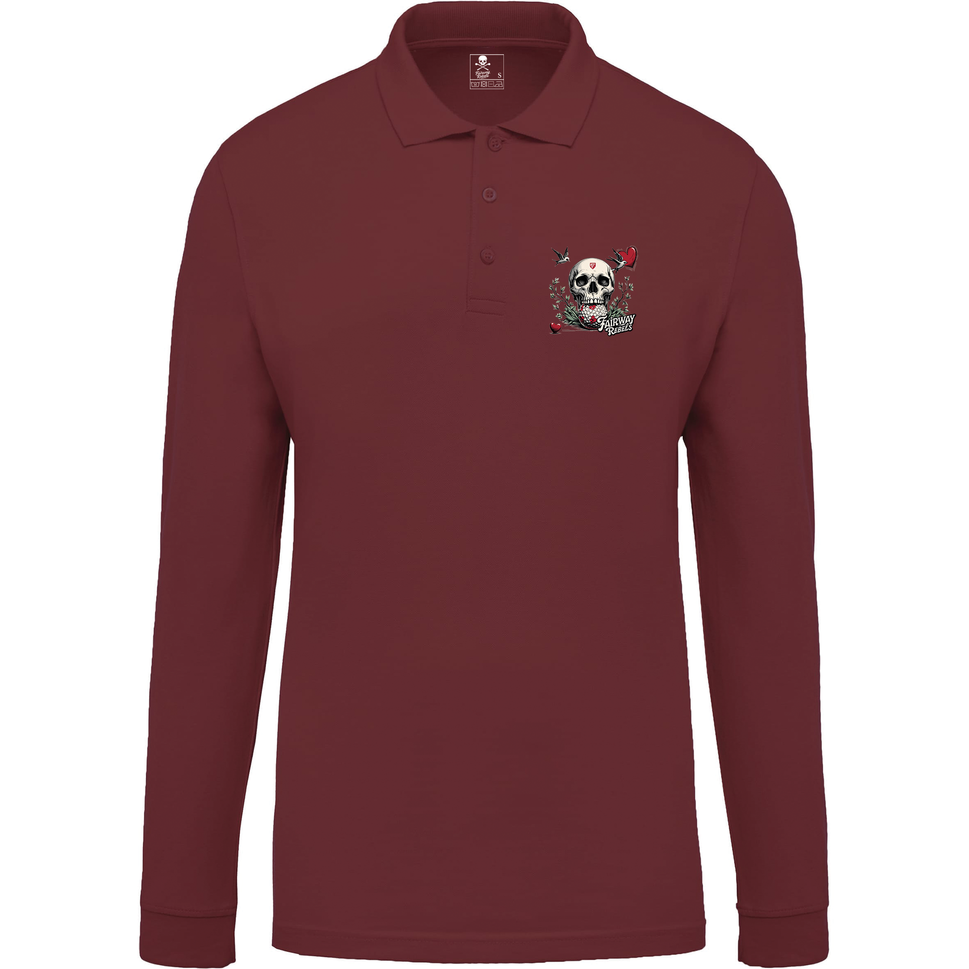 Polo de golf homme Tampa manches longues