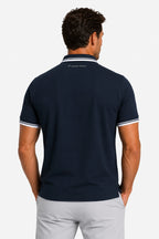 Polo Golf für Herren aus Baumwolle mit Kontrastdetails