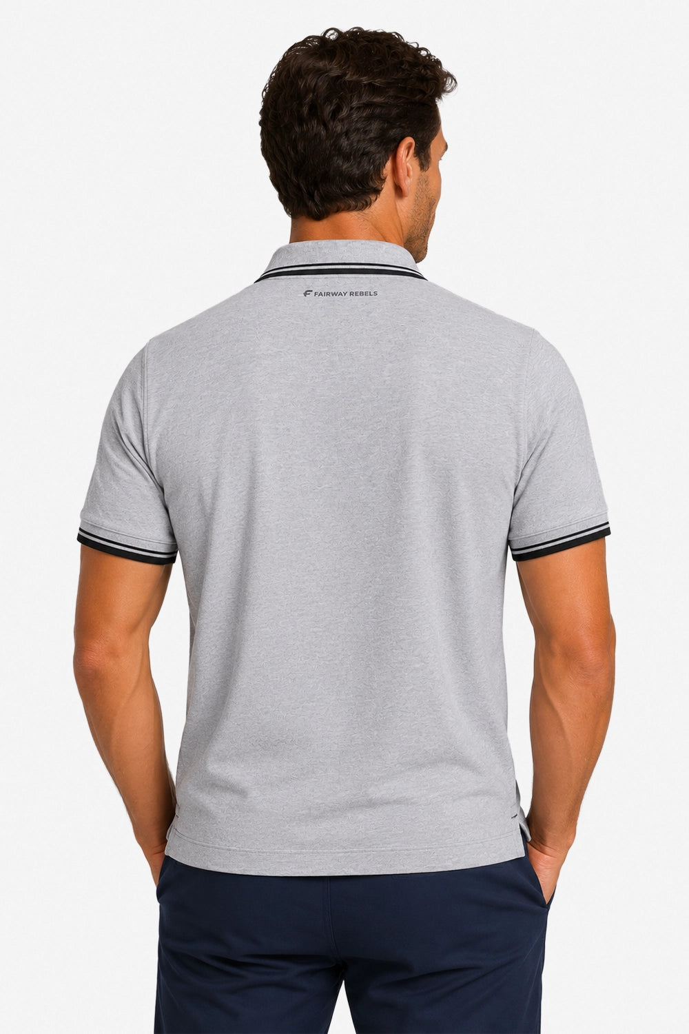 Polo Golf für Herren aus Baumwolle mit Kontrastdetails