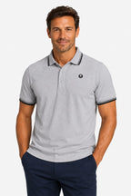 Polo Golf für Herren aus Baumwolle mit Kontrastdetails