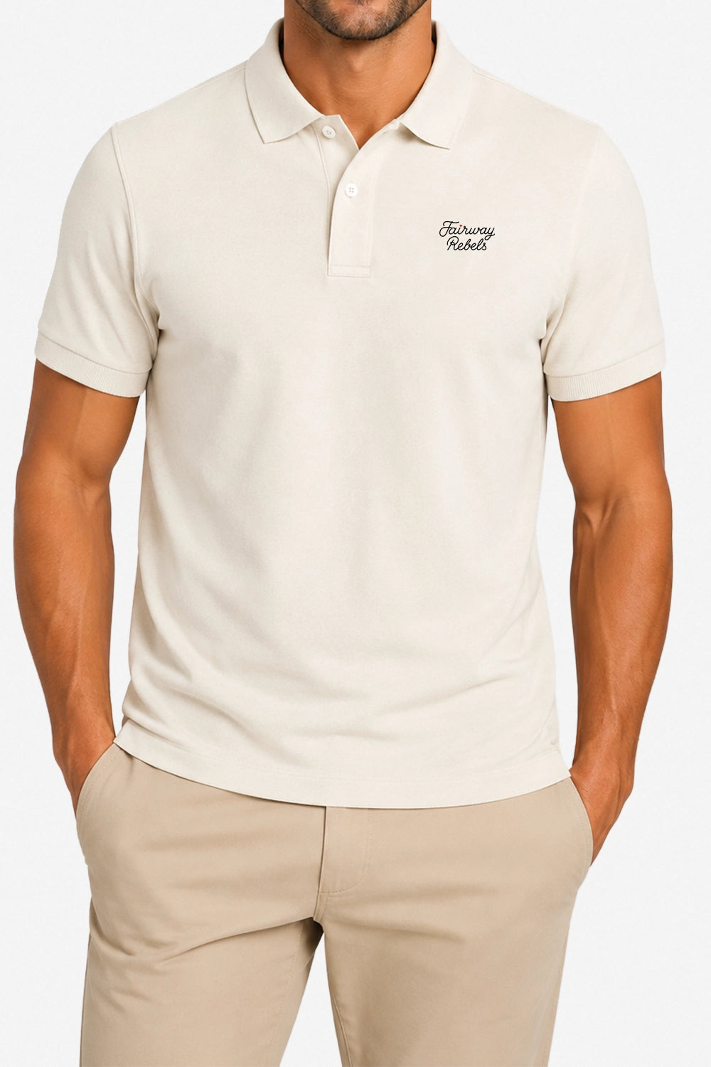 Polo golf homme coton écoresponsable