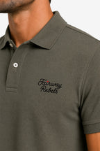 Polo golf homme coton écoresponsable