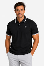 Polo Golf für Herren aus Baumwolle mit Kontrastdetails