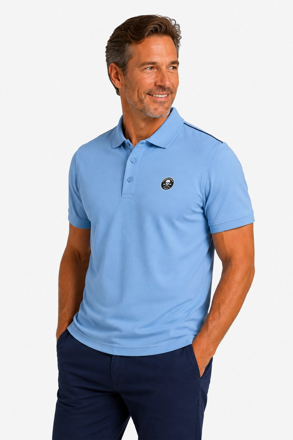Men's Cool Plus® Stretch Golf Polo Shirt