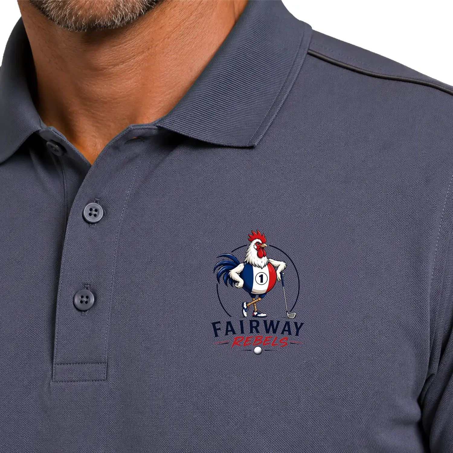 Polo Golf Homme Coco Rebel